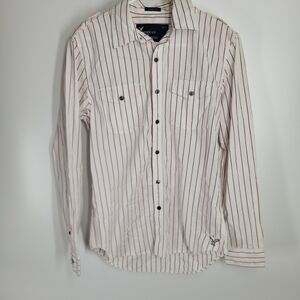 American Eagle Long Sleeve Button Down Shirt